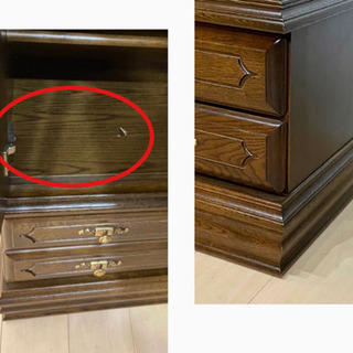 　✨インテリアハウス✨＊＊彫模様が素敵な♪リビングボード＊＊キャビネット