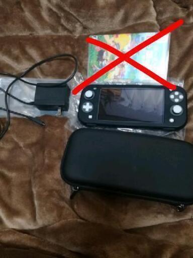 【交渉中】スイッチライト　グレー