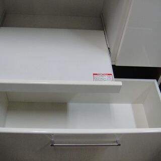 ニトリ　3ドアキッチンボード　RIPE90RB　レンジボード　食器棚　キッチン収納　家電ボード