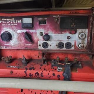 成約済み　デンヨー　ウェルダー発電機　200v100v三相　ディーゼルエンジン