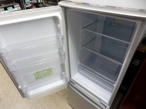 冷蔵庫 167L 2012年製 2ドア ドア付け替え可能です！ プラズマクラスター シャープ SHARP SJ-PD17W 100Lクラス シルバー  ペイペイ対応 札幌市西区西野