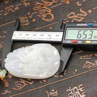 福袋 ネックレス 梟 本翡翠 氷ヒスイ 誕生日プレゼント 手作り 天然石 