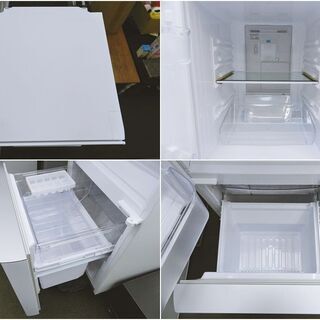 【配送・設置無料】セット割引有り★５年間保証あり★2019年製・超美品★シャープ [ 137L プラズマクラスター 両開き 2ドア冷凍冷蔵庫(つけかえどっちもドア)  ]SHARP SJ-GD14F-W ホワイト 