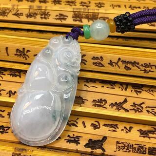 福袋 ネックレス 瓢箪 本翡翠 氷ヒスイ 誕生日プレゼント 天然石
