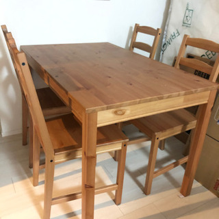【10月25日引き取り限定】IKEA ヨックモックN テーブル&...