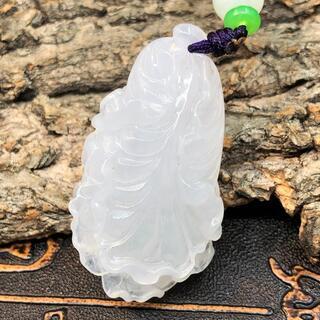 福袋 ネックレス 白菜 本翡翠 氷ヒスイ 誕生日プレゼント 手作り 