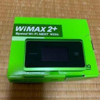 UQ WiMAX　NEC　WX06　数ヶ月使用のみ