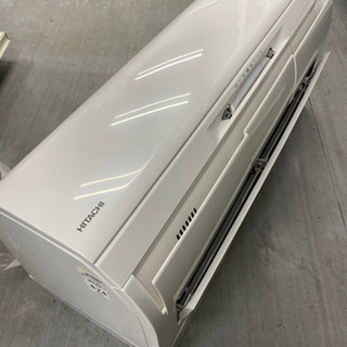 2019年製 10畳用エアコン 日立 RAS-X28J 室外機、リモコン付属