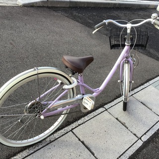 ブリヂストン 紫色 女の子用中古自転車 自転車店 【公式通販】
