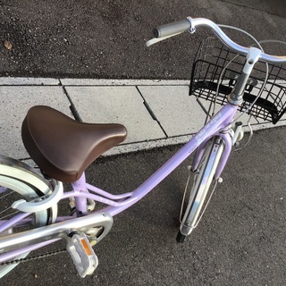 ブリヂストン 紫色 女の子用中古自転車 自転車店 【公式通販】
