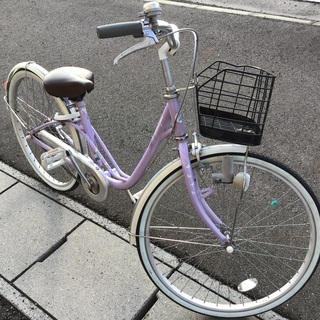 ブリヂストン 紫色 女の子用中古自転車 自転車店 【公式通販】