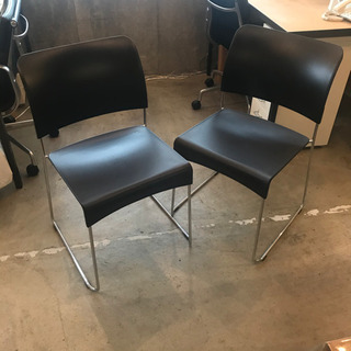 ヴィトラ vitra シムチェア 2脚セット ブラック