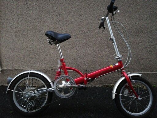 SUN-FLOWERサンフラワー折り畳み自転車　24インチ　美品（新品同様）