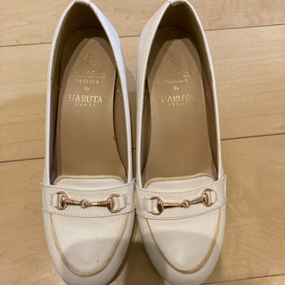 値下げ ロペピクニック ハルタコラボ ローファーパンプス Misaki 石刀の靴 バッグの中古あげます 譲ります ジモティーで不用品の処分