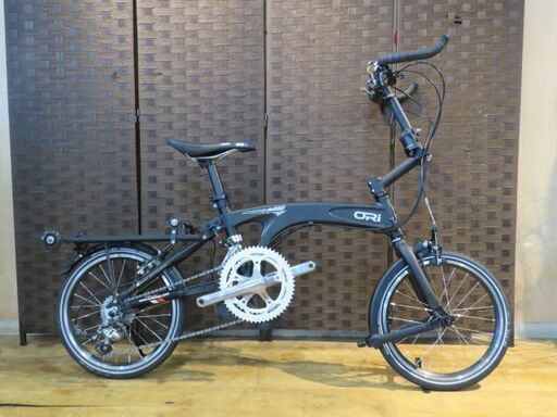 ■ORIBIKES M10 オリバイク エムテン 16インチ 20速 ブラック アルミフレーム 折畳み自転車 自転車 札幌発