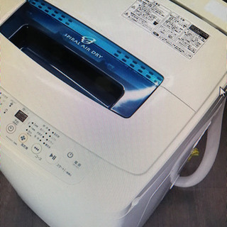 6kgと少し大きめの『AQW-S 60Ａ（W）』洗濯機。