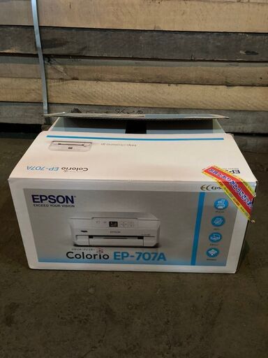 2015年製 EPSON カラリオ プリンター EP-707A 簡易動作確認済 箱付 良品 配送OK 早いもの勝ち