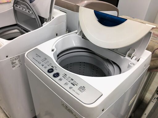 シャープ4.5K洗濯機　2014年製　分解クリーニング済み！！！