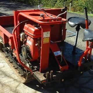 チクスイ乗用運搬車 ❢❢ 実働 ❢ 800 kg積み ❢❢ 木材や長物も積んで