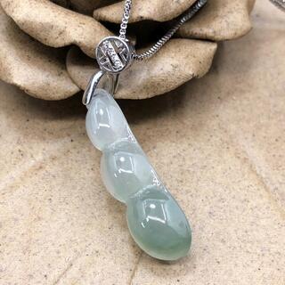 福袋 ネックレス 枝豆 ミャンマー産 本翡翠 氷ヒスイ 誕生日プレゼント