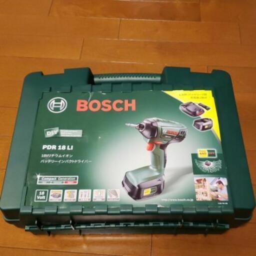 新品未使用　BOSCH　PDR18LI　18Vインパクト　バッテリー2個