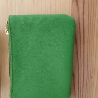 コインケース【緑色】袋付き