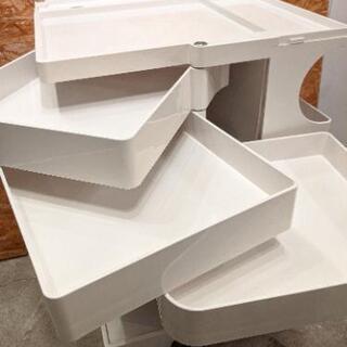 Joe Colombo ボビーワゴン 3段3トレイ ホワイト Joe Colombo ボビー