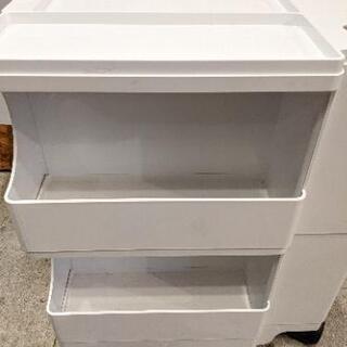 売約済み】ボビーワゴン 2段 3 2トレイ ホワイト 検 Joe Colombo 1970