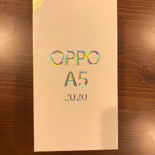 新品未使用　OPPO A5 2020
