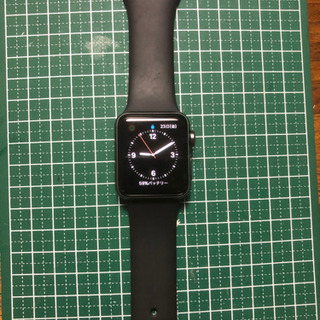 アップルウォッチ3 38mm グレーおまけ付き