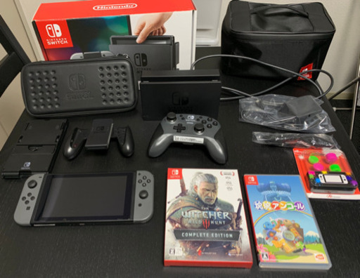 Nintendo switch グレー　関連グッズ
