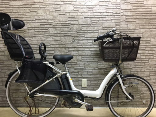 新生活応援SALE 東京23区配達無料　新基準　ヤマハ　パスリトルモア 6.6Ah リチウム 電動自転車☆26インチ ☆YAMAHA☆ヤマハ☆中古
