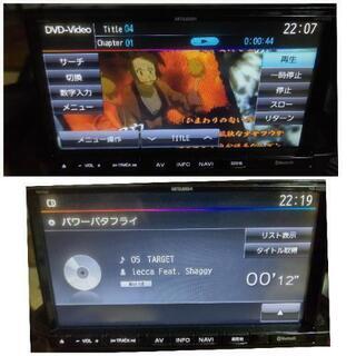 三菱電機2DIN 7型メモリーナビ　DVD/CD/SD/Blue...