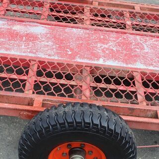 SOLD OUT】中川車輛 トレーラー NCB-601 積載1200kg 牽引車 コンバイン