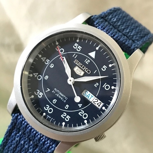 【翻译此页】SEIKO 新品 MILITARY セイコー オートマチック 腕時計 AUTOMATIC 5 ミリタリー 未使用品 逆輸入 SNZG09K1 メンズ その他