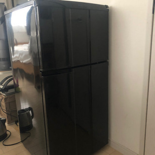 取引終了　ハイアール冷蔵庫　JR N100C 黒