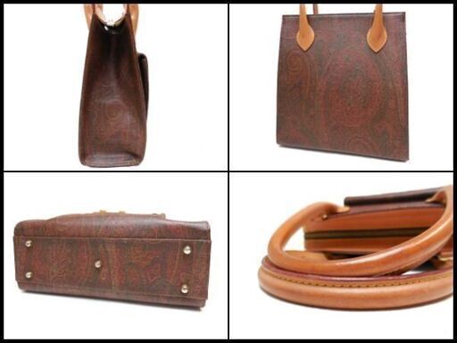 ETRO エトロ ペイズリー ハンドバッグ トートバッグ ペイズリー柄