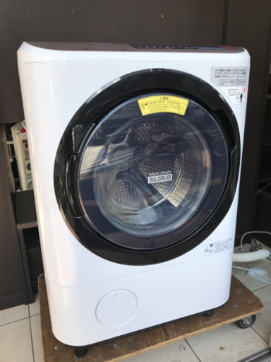 値下げ再掲！HITACHI 日立 BD-NX120BL 2017年製 12kg ドラム式洗濯乾燥機