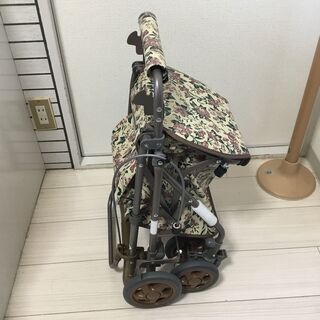花柄シルバーカー 手押し車 介護用品 歩行補助