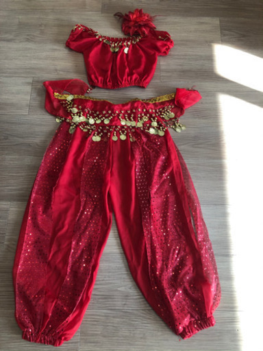 アラビアン衣装キッズ赤色lサイズ まつみ 東白楽のキッズ用品 子供服 の中古あげます 譲ります ジモティーで不用品の処分