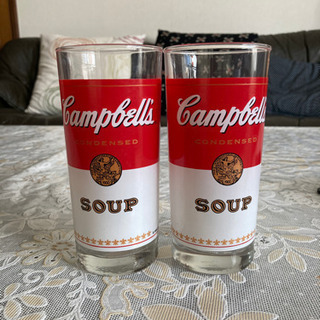 キャンベルスープ　グラス2個セット