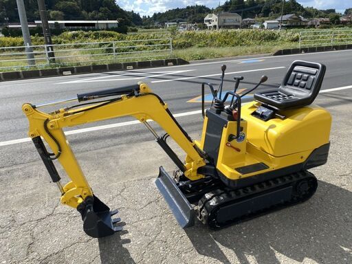 ヤンマー　B05　マイクロミニ油圧ショベル　ユンボ　850h　左レバー2wayパターン　シート新品　建設機械