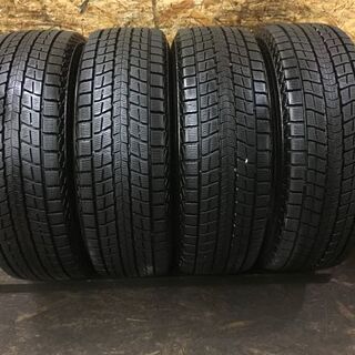 DUNLOP WINTER MAXX SJ8 225/65R17 17インチ スタッドレス 4本 2016年製 バリ溝 RAV4 ヴァンガード CR-V等 (VTA419) クレジットカード QR決済可能
