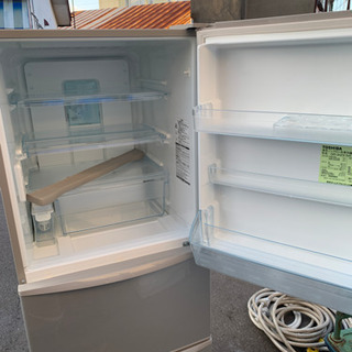 TOSHIBA GR-34ZX 340L 自動製氷付き 3ドア 冷蔵庫 シルバー キッチン
