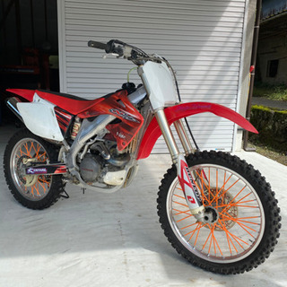 ホンダ CRF450R 純正FCRキャブとワンオフマフラーでフルパワーです