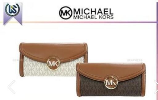 正規品！Michael Kors アウトレット品 レディース長 財布　送料無料