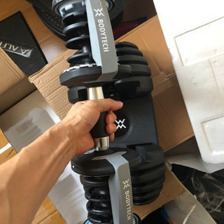 可変式ダンベル アジャスタブルダンベル2個 ベンチセット