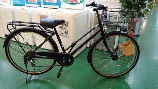 【店舗同時販売中】アサヒ　自転車　マッドブラック【店頭ご来店購入限定】