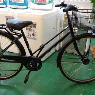 【店舗同時販売中】アサヒ　自転車　マッドブラック【店頭ご来店購入限定】