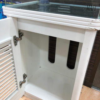 45cm オーバーフロー 水槽 海水魚 キャビネット 台付き 45cm オーバーフロー 水槽 海水魚 キャビネット 台付き 【公式通販】